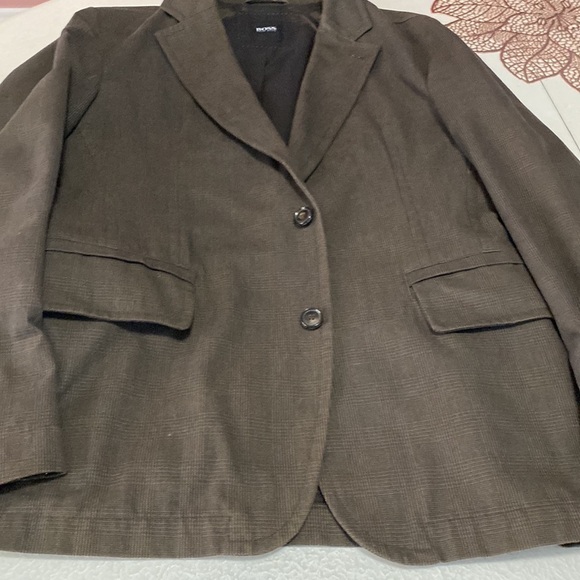 BOSS Hugo Boss Vintage Classic-Fit Sport Single Breasted Coat Jacket Sz 50R - Picture 15 of 16